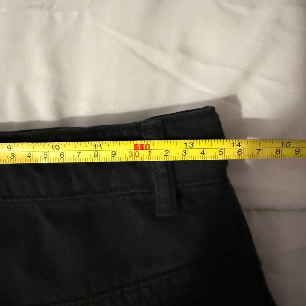 Reformation Maggi Cargo‎ Midi Skirt Size 26 black